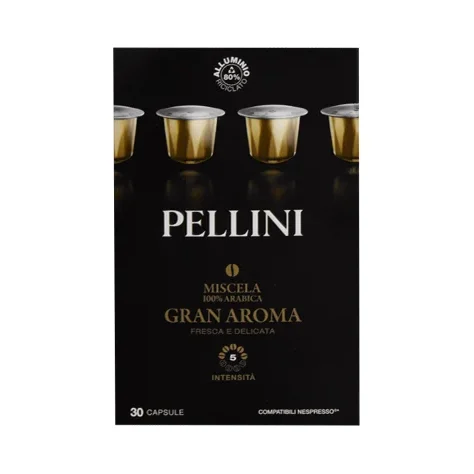 Кафе капсули Pellini Gran Aroma-Nespresso 30 бр - PELLINI