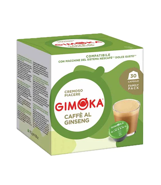 Капсули за кафе Gimoka Caffe Al Ginseng 30 бр /Dolce Gusto/