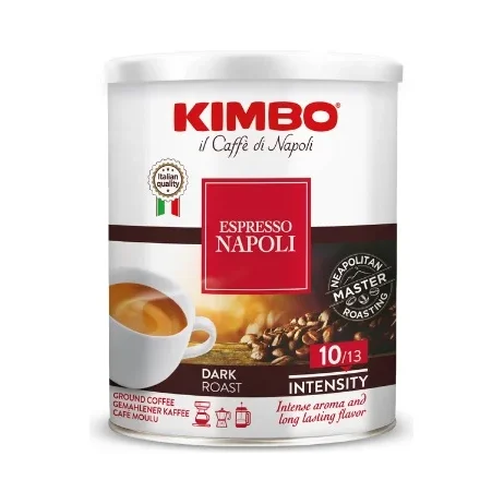 Мляно кафе Kimbo Espresso Napoli Tin /в кутия/, 250 г - Kimbo