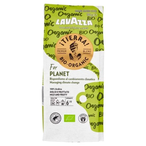 Мляно кафе Lavazza Tierra BIO-Organic, 180 г
