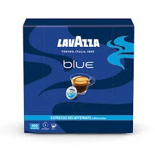 Кафе капсули Blue Lavazza Espresso Decaffeinato, кутия 100 бр