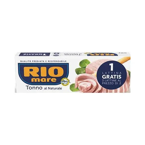 Риба тон Rio Mare Nature 3х80 г в консерва - Rio Mare