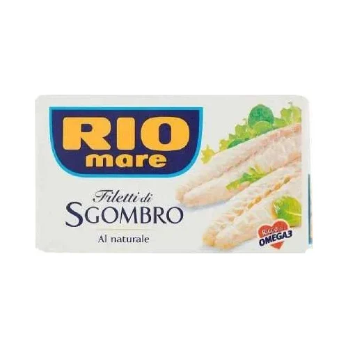 Филе от скумрия Rio Mare натурално, консерва 125 г