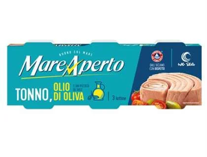 Риба тон в зехтин Mare Aperto 3X70 г, консерва
