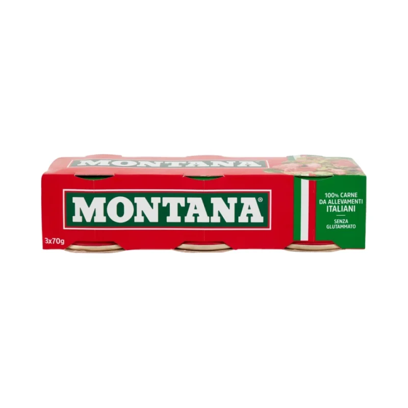 Консерва телешко Montana Carne 3 x 70 г