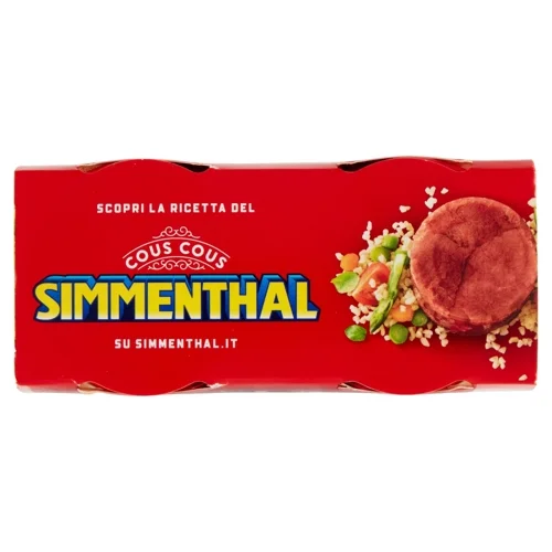 Говеждо месо с артишок Simmenthal, консерва 2х90 г