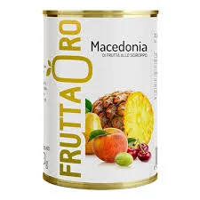 Плодова салата Frutta Oro Macedonia 415 г в консерва - Frutta