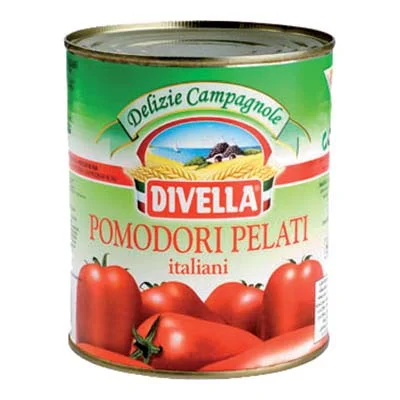 Белени домати в консерва Divella 800 г