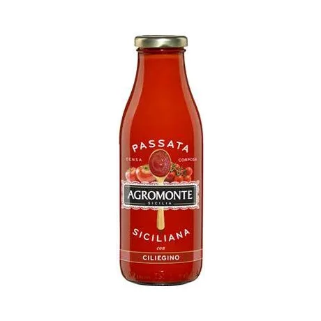Доматен сос Agromonte Ciliegino, стъкло 520 г - Agromonte