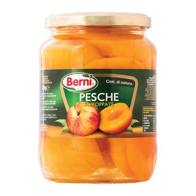 Компот от праскови Berni 700 г - Berni
