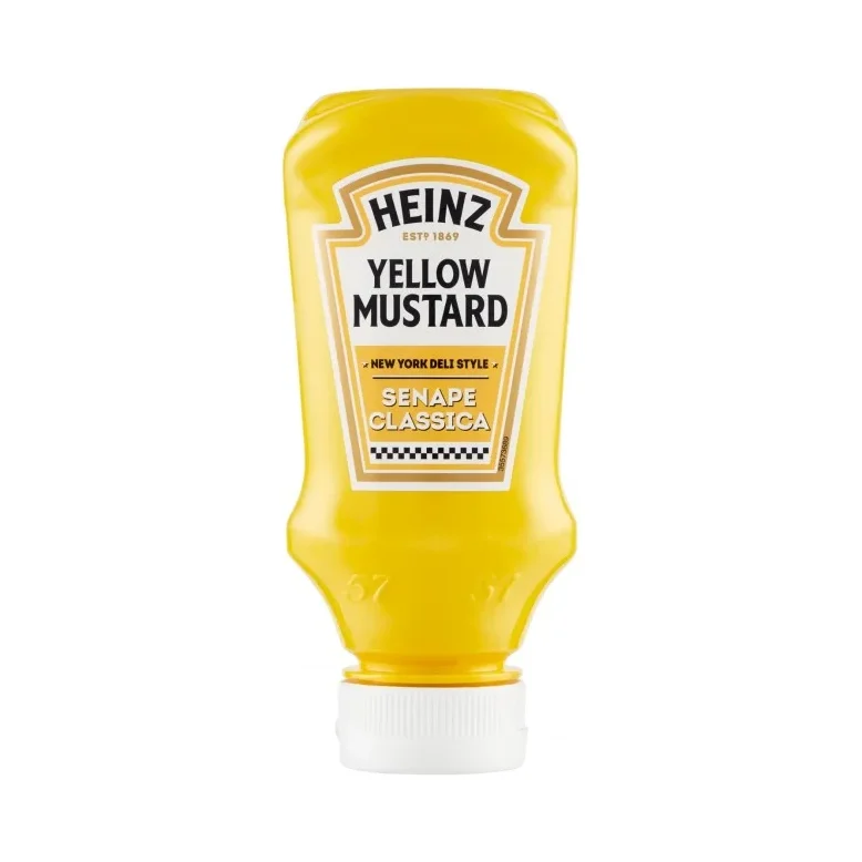 Жълта горчица Heinz Mustard Top Down 240 г - HEINZ