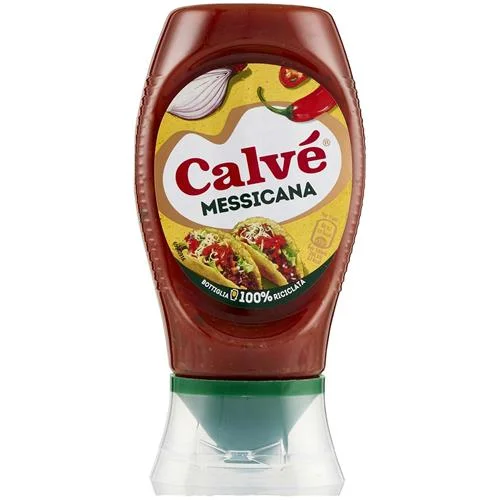 Пикантен сос Calve Messicana Top Down 250 мл