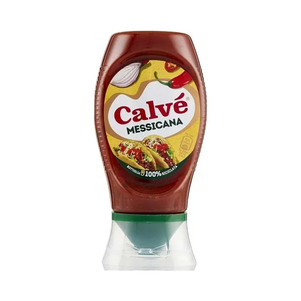 Пикантен сос Calve Messicana Top Down 250 мл - Calve