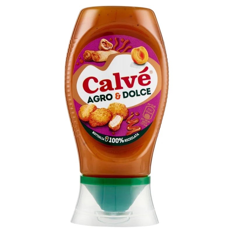 Сос-дресинг Calve с вкус на кайсии Agro-Dolce, Top Down 250 мл - Calve