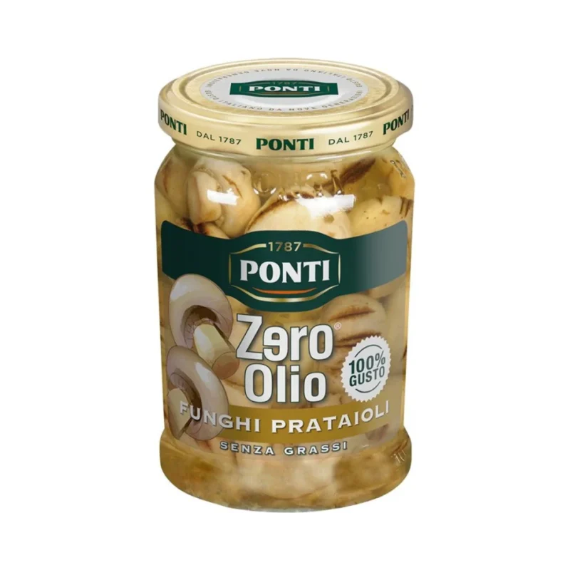 Гъби на грил Ponti Zero Olio /без мазнина/ в стъкло 300 г - PONTI