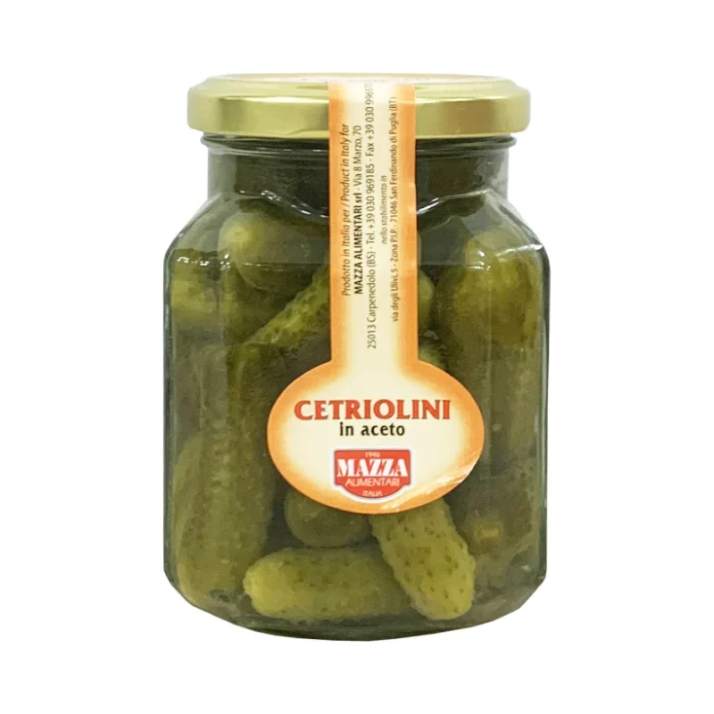 Кисели краставички Mazza Gourmet, стъкло 314 мл - Mazza