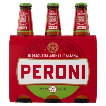 Бира без глутен Peroni Vol.4,7° 3X330 мл