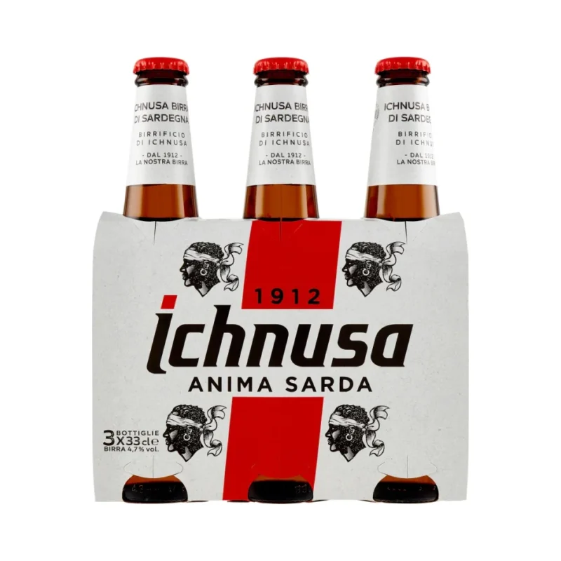 Бира Ichnusa Classic Vol.4,7° 3X330 мл - Ichnusa