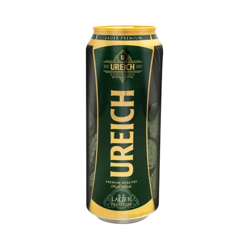 Бира Ureich Lager 4.80% кен 500 мл - Ureich