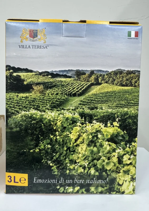 Бяло вино Bag In Box - Pioppo Bianco Vino Bianco Conv."Villa Teresa" 3 л