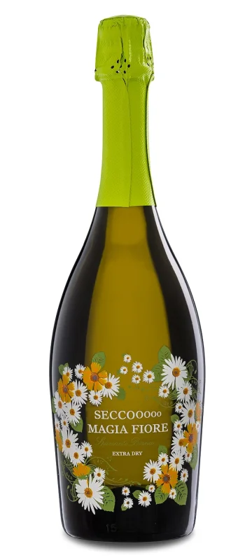 Бяло вино Spumante Bianco Extra Dry Seccooo Magia Fiore 0.75 л