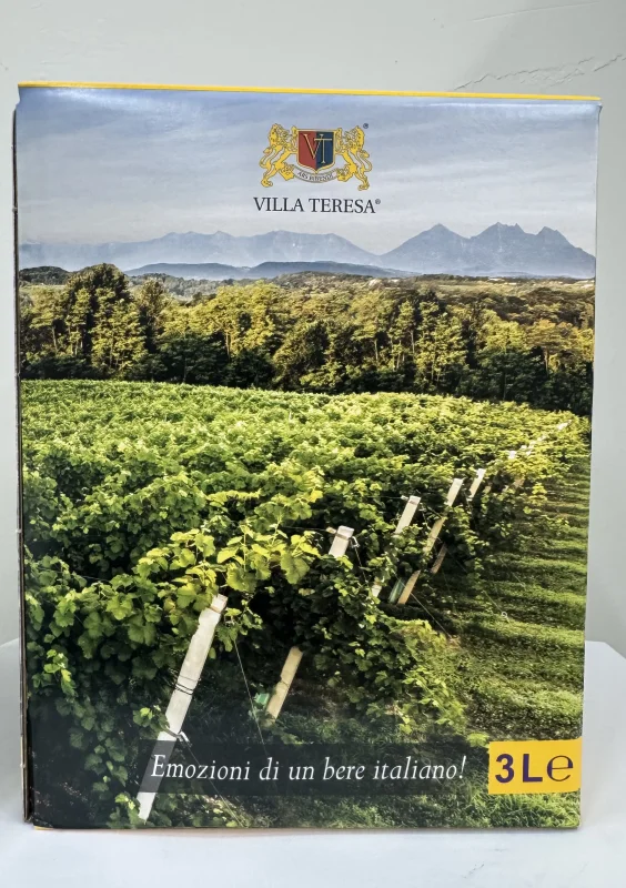 Бяло вино Bag In Box - Chardonnay Varietale Conv. "Villa Teresa" 3 л - Bag In Box