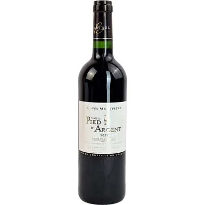 Червено вино Aoc Cts Bdx Cht Pied Argent Montpezat 2021 Crd 0.75 л