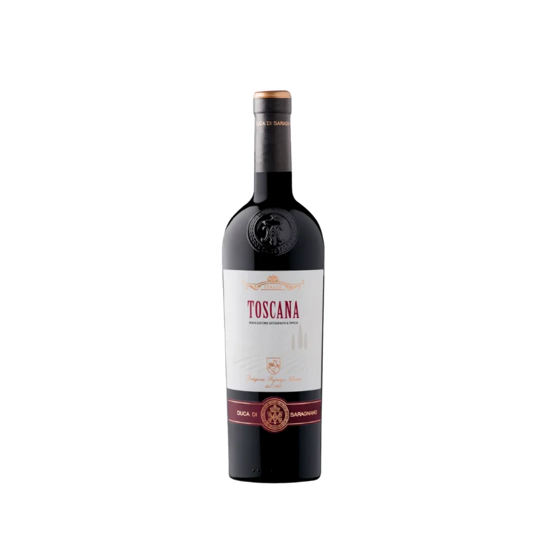 Червено вино Toscana Rosso Governo Igt 2021 Duca Di Saragnano 0.75 л - Toscana