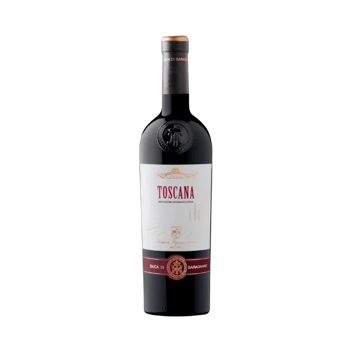 Червено вино Toscana Rosso Governo Igt 2021 Duca Di Saragnano 0.75 л - Toscana