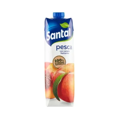 Плодова напитка Santal праскова 1 л - Santal