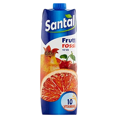 Плодова напитка Santal червени плодове 1 л