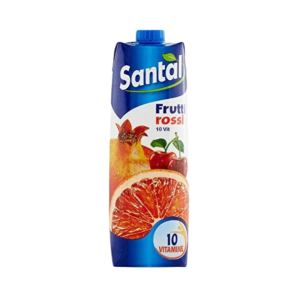 Плодова напитка Santal червени плодове 1 л - Santal