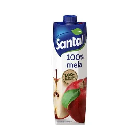 Плодова напитка Santal ябълка, 1 л - Santal