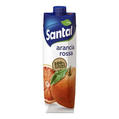 Плодова напитка Santal червен портокал, 1 л