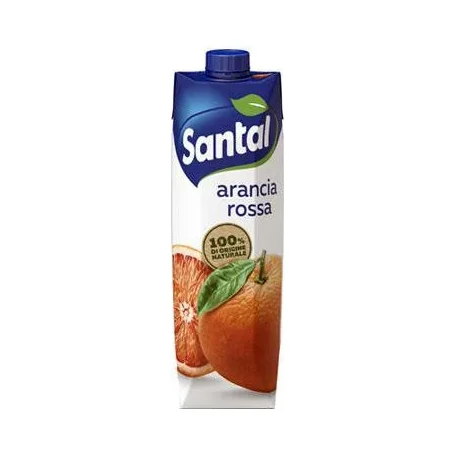 Плодова напитка Santal червен портокал, 1 л - Santal