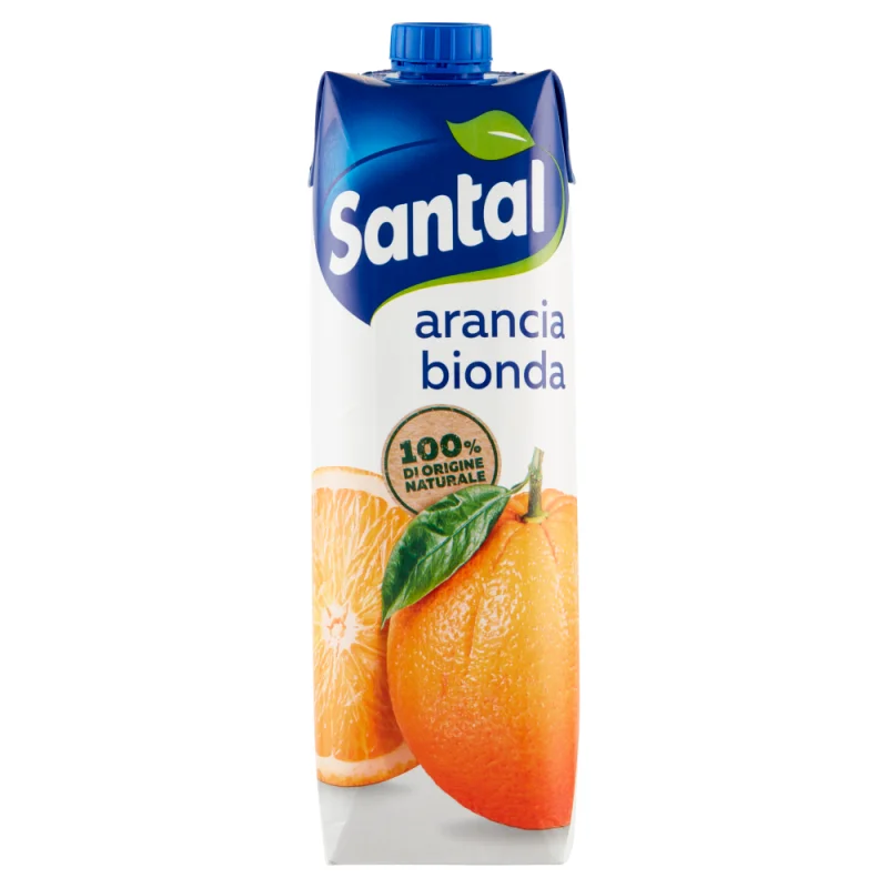 Плодова напитка Santal портокал, 1 л
