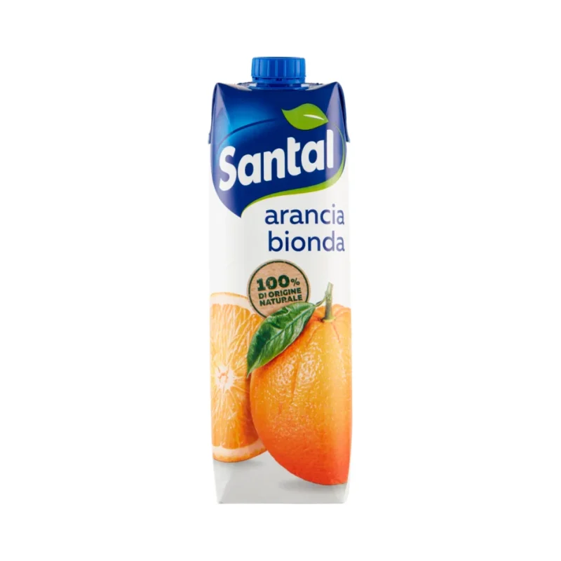 Плодова напитка Santal портокал, 1 л - Santal