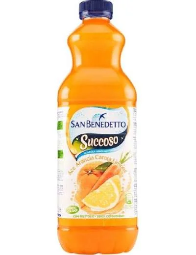 Плодова напитка San Benedetto Succoso Ace, с минерална вода 1.5 л - San Benedetto