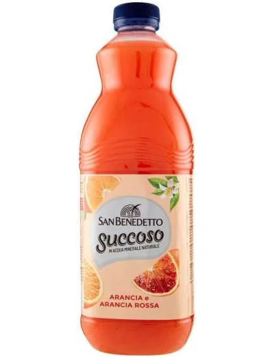Плодова напитка San Benedetto Succoso червен портокал 1.5 л - San Benedetto