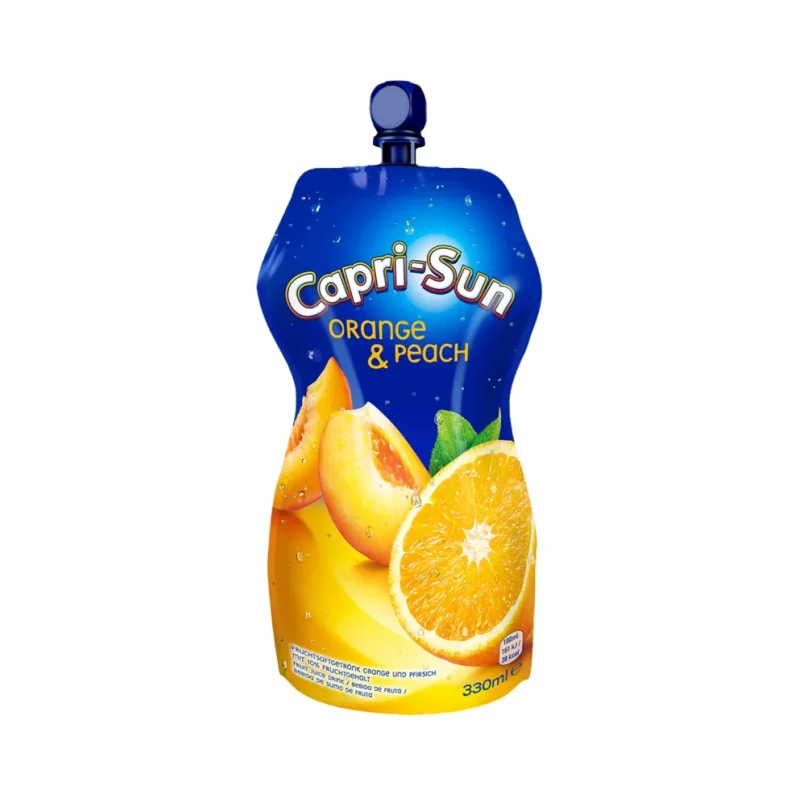 Плодова напитка Capri-Sun портокал/праскова, 330 мл