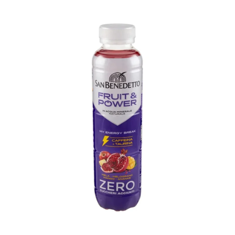 Безалкохолно San Benedetto Succoso Zero, Fruit E Power, 400 мл - San Benedetto