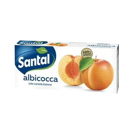 Плодова напитка Santal кайсия, 3 x 200 мл - Santal