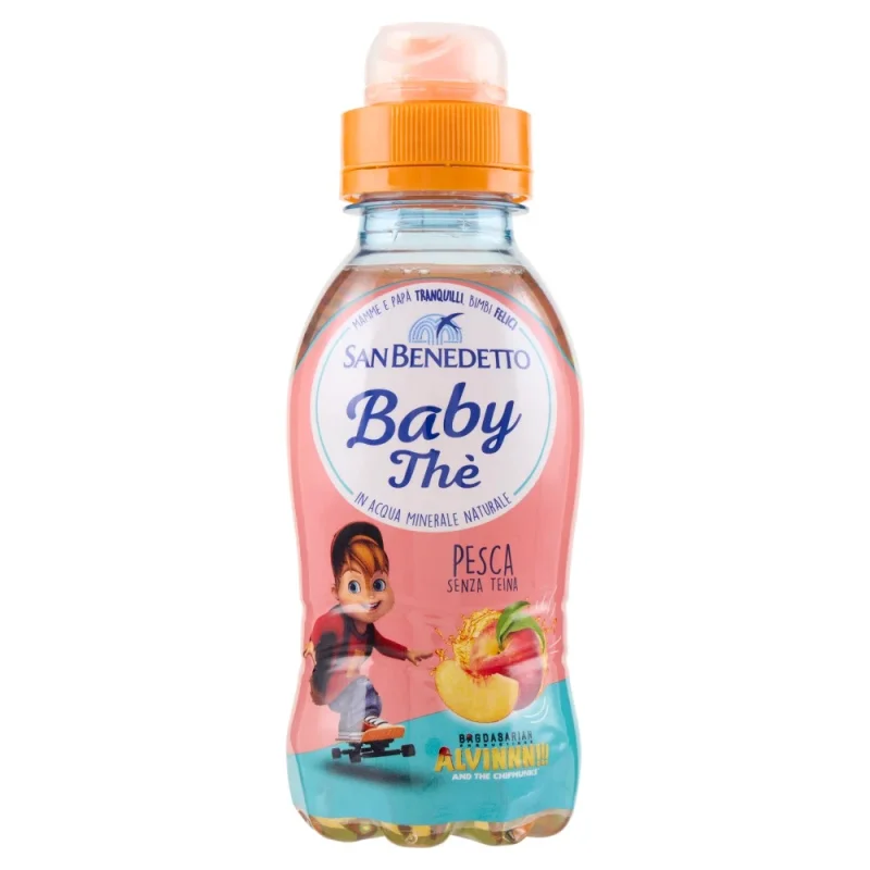 Студен чай за деца San Benedetto Baby, 250 мл праскова