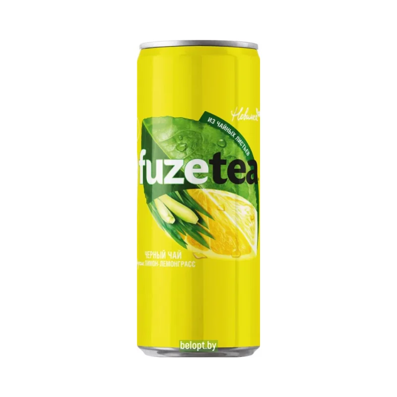 Студен чай Fuze Tea Limone /Black Tea /, 330 мл кен - Fuzetea