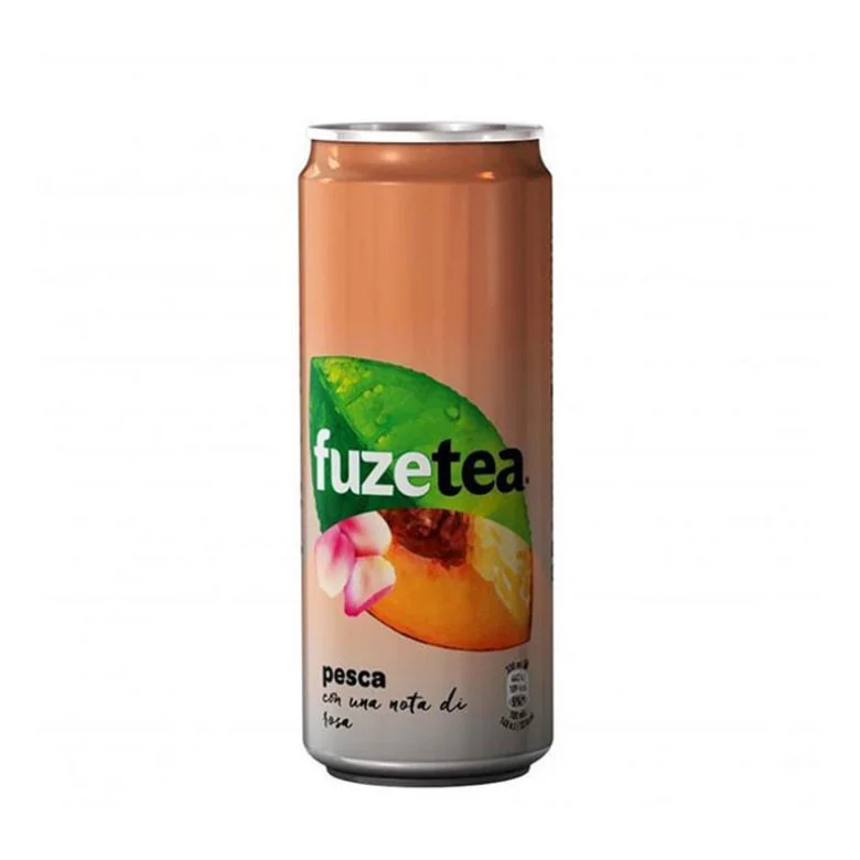 Студен чай Fuze Tea праскова 330 мл, кен