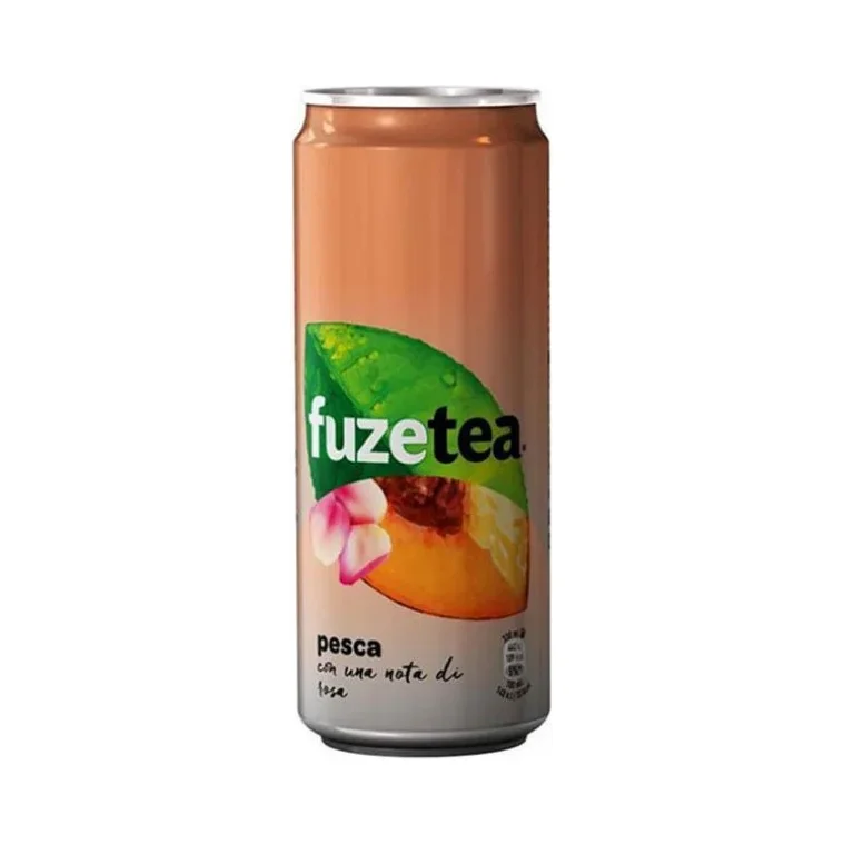 Студен чай Fuze Tea праскова 330 мл, кен - Fuzetea