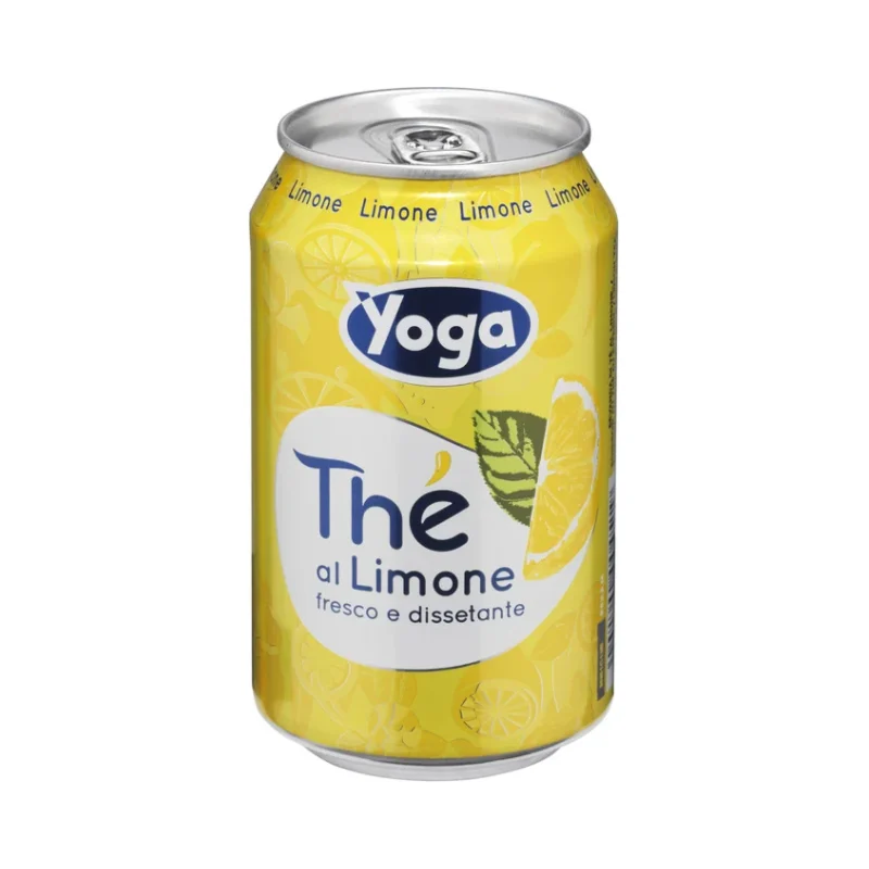 Студен чай Yoga Yo Tea лимон 330 мл кен - Yoga