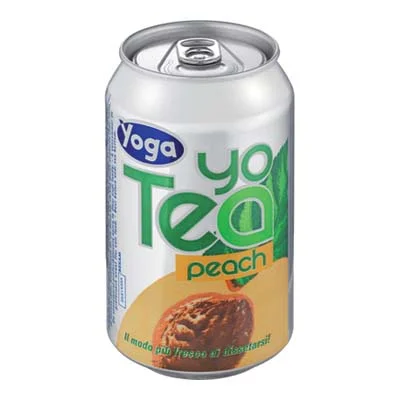 Студен чай праскова Yoga Yotea Pesca, кен 330 мл