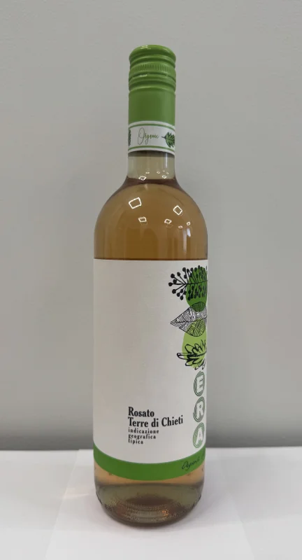 Вино розе Igt Italie Rose Terre Di Chieti Era BIO 2023 C6-P750-12°, 0.75 л