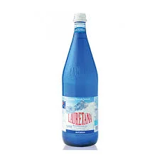 Минерална вода Lauretana синьо стъкло 1 л - Lauretana